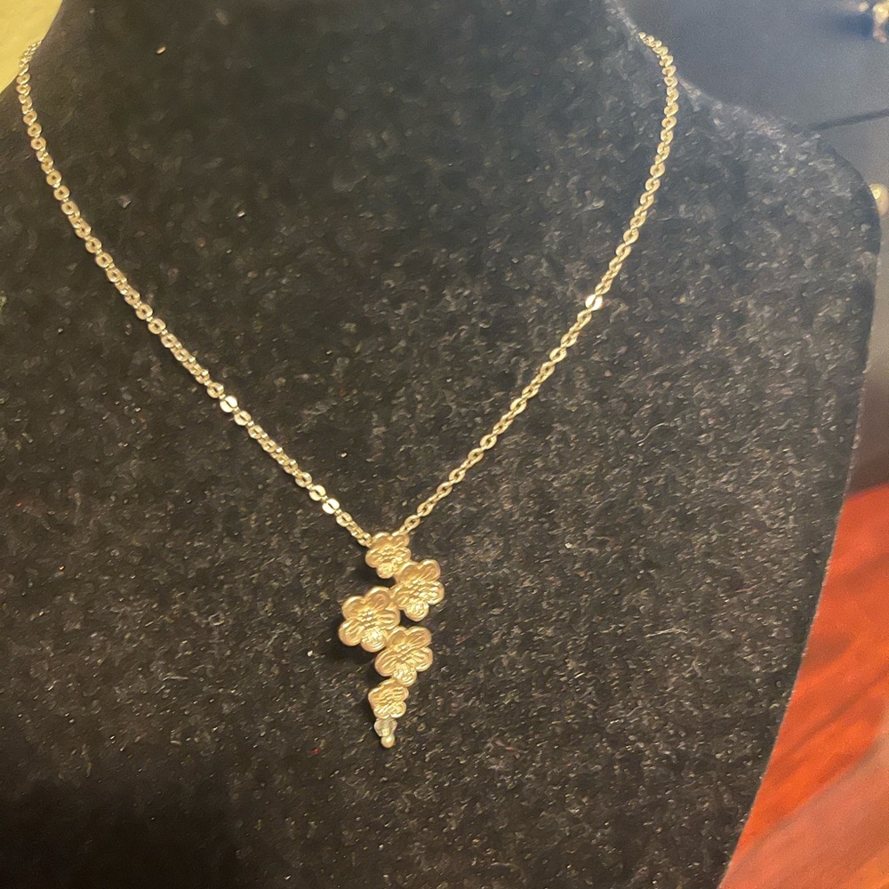 Brighton cherry blossom necklace